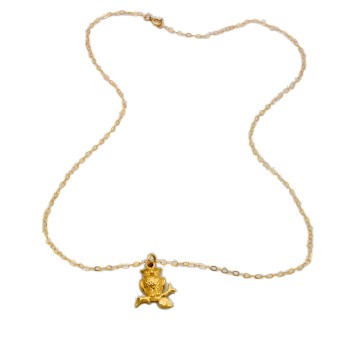 9ct Gold 1.5g 16 inch Pendant with Chain